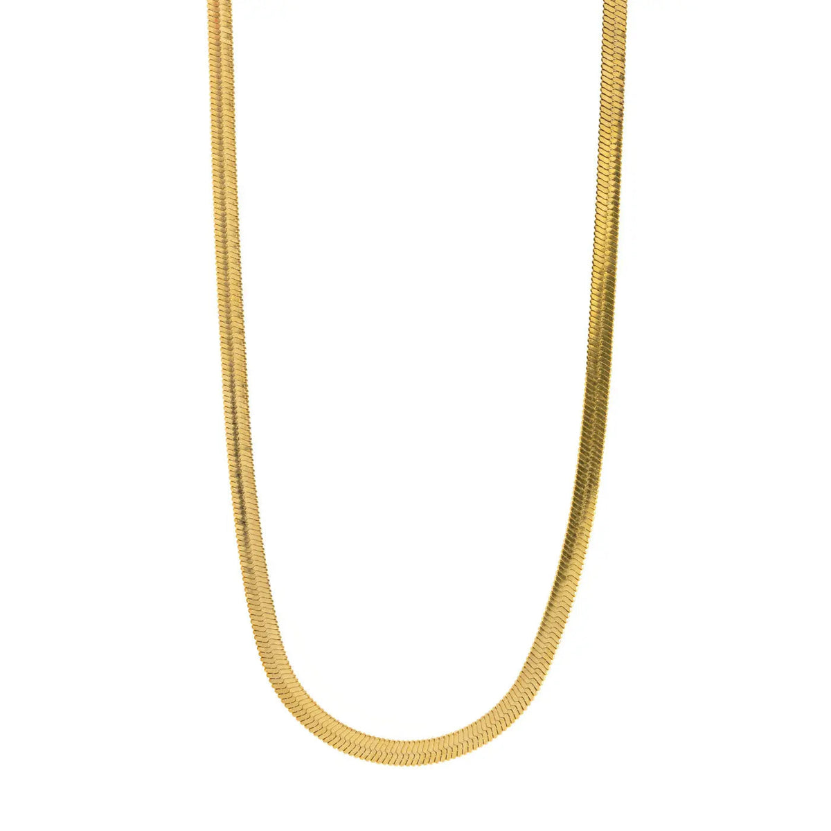 IVY Snake Chain Necklace Stainless Steel - Gold Smykke