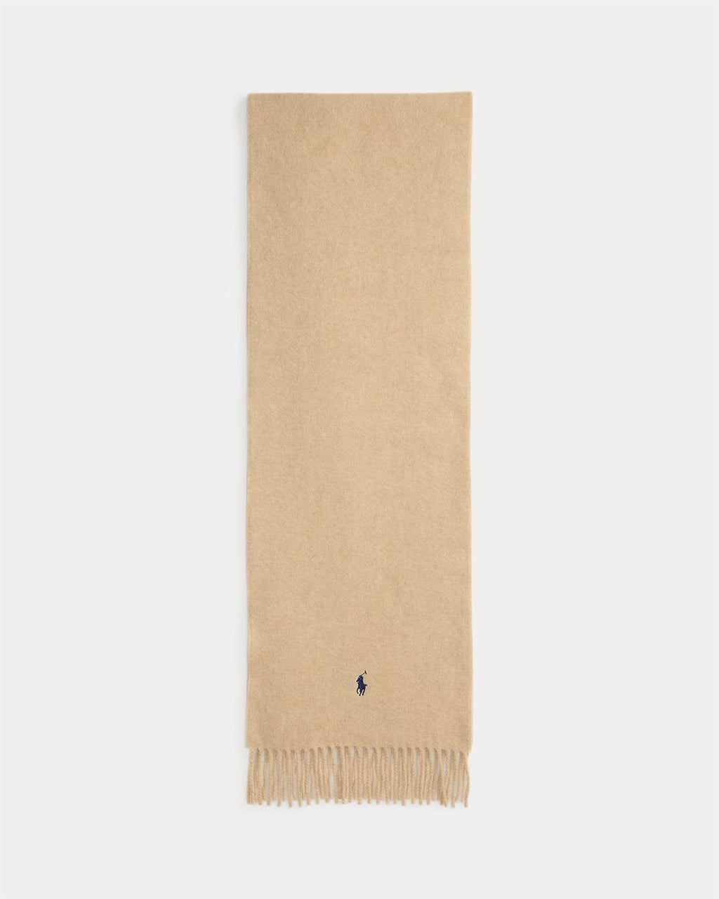 Fringe-Trim Wool Scarf