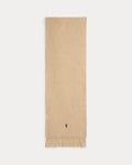 Fringe-Trim Wool Scarf