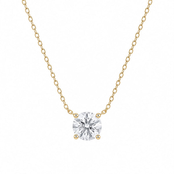 0.50 crt Lab Grown Necklace
