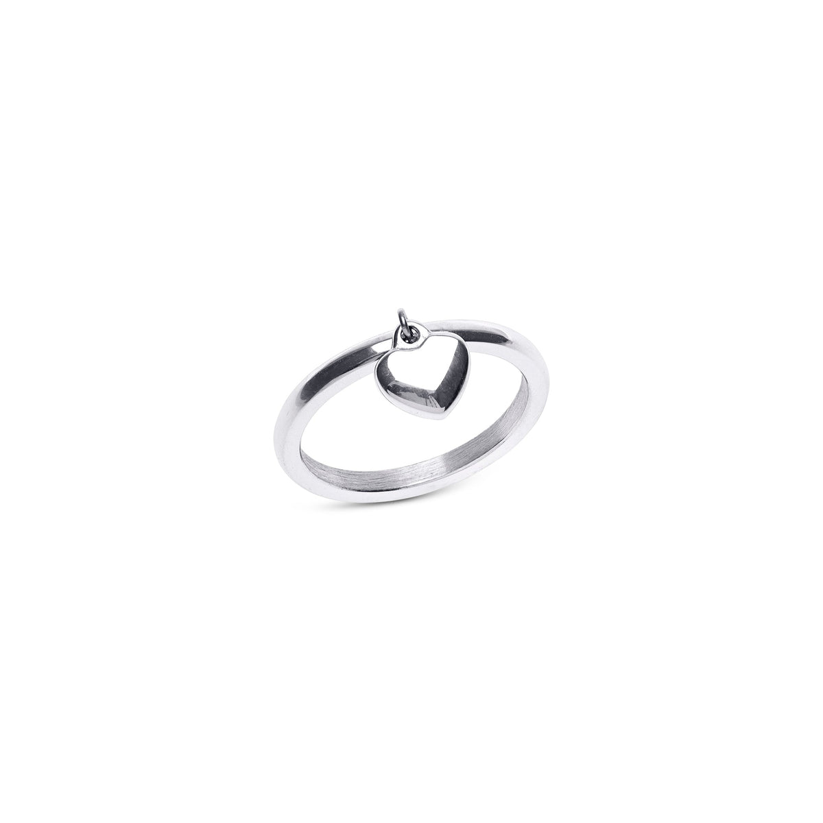 Iselin - Heart Ring Stainless Steel Ring