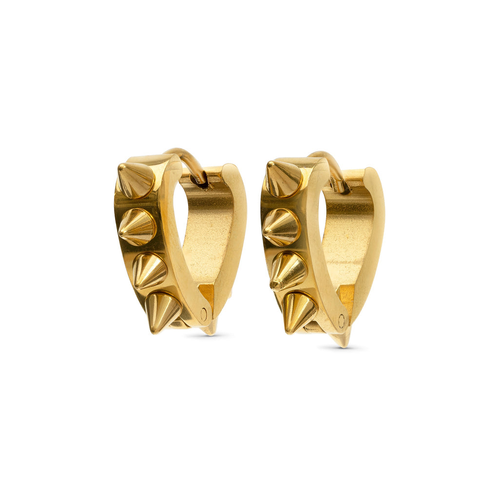 Nike - Spike Hoop Earrings Stainless Steel Ørepynt