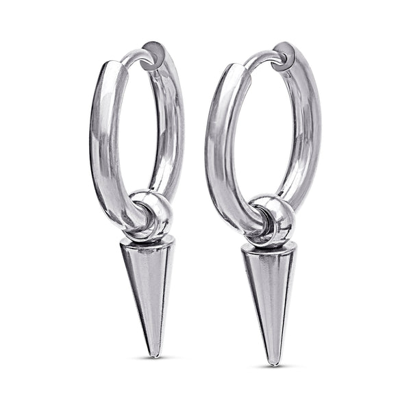 Pim Spike Hoop Earrings