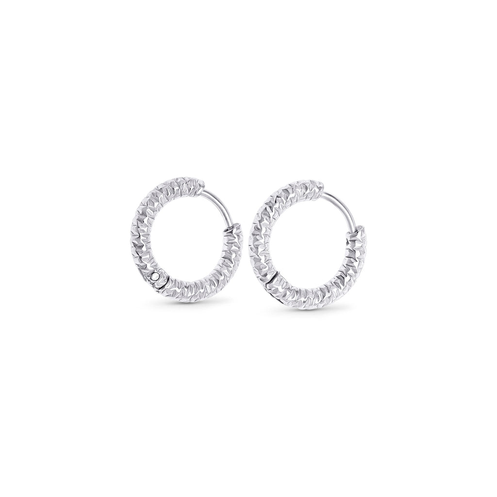Torun - Hoop Earrings 16mm Stainless Steel Ørepynt