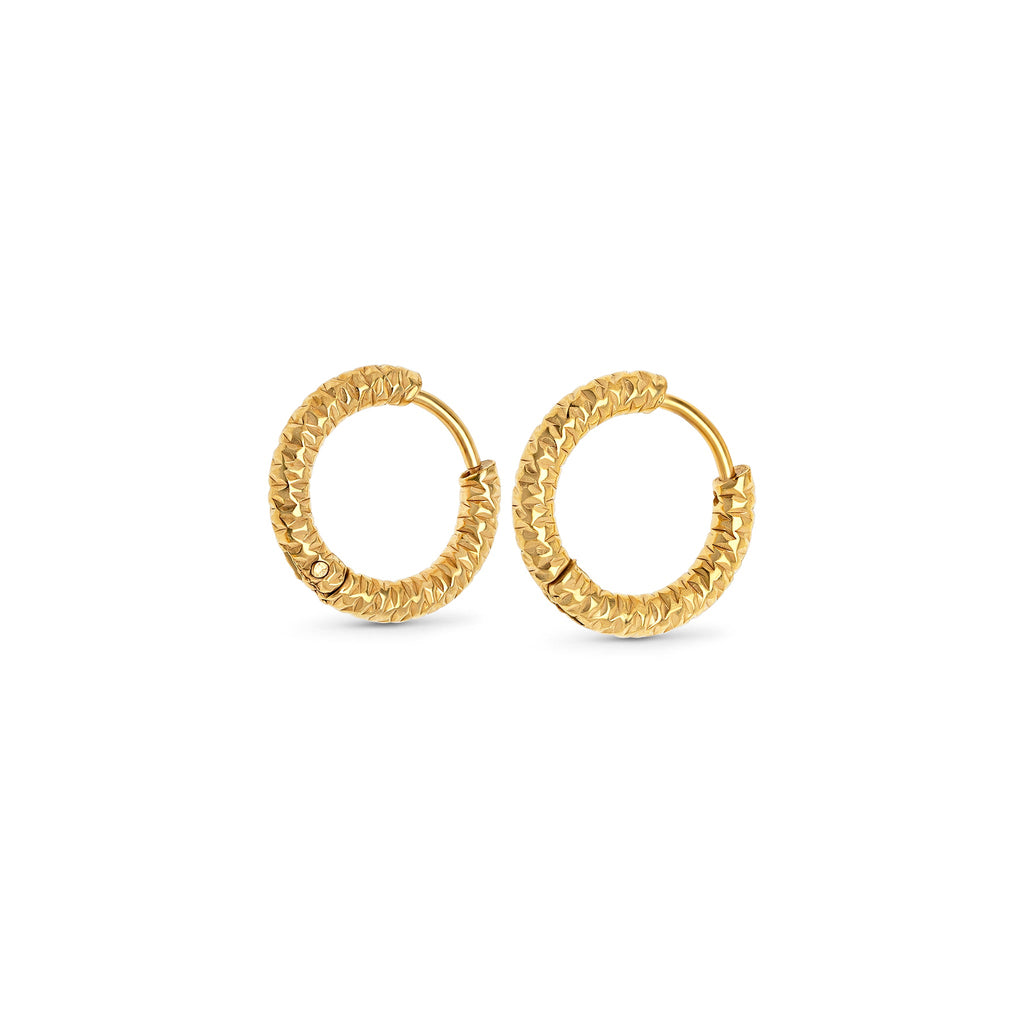 Torun - Hoop Earrings 16mm Stainless Steel Ørepynt