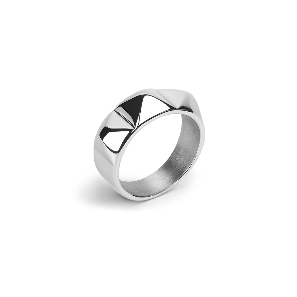 Ru - Spike Ring Stainless Steel Ring