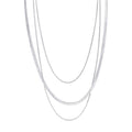 Matilde - Triple Chain Necklace Stainless Steel Smykke