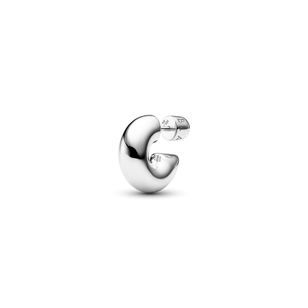 Prima Hoop Medium Silver Ørepynt