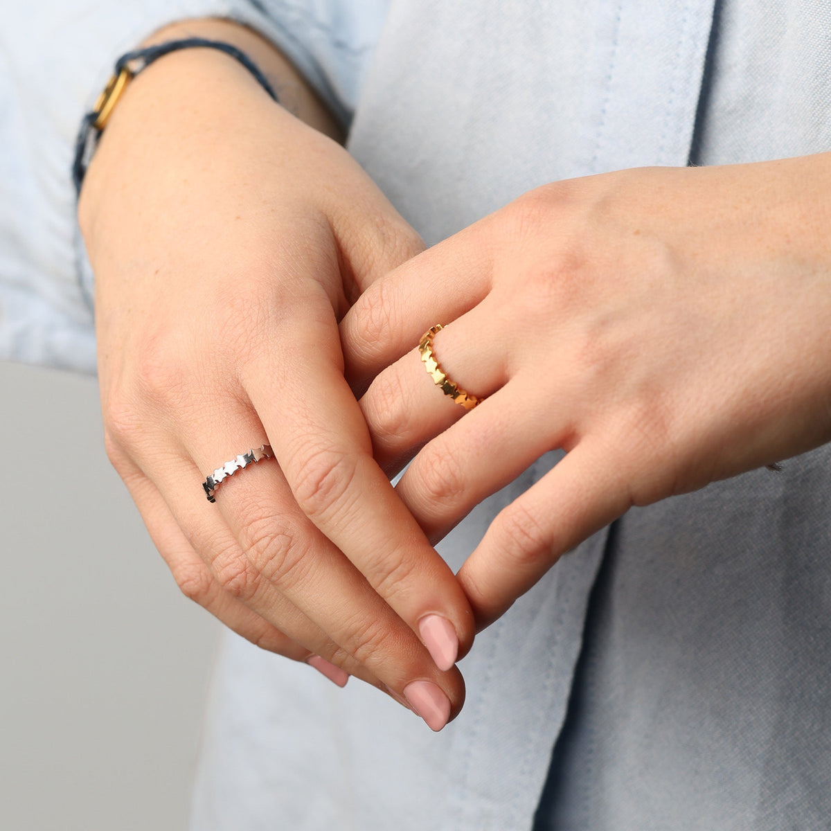 Jamila - Star Ring Stainless Steel Ring
