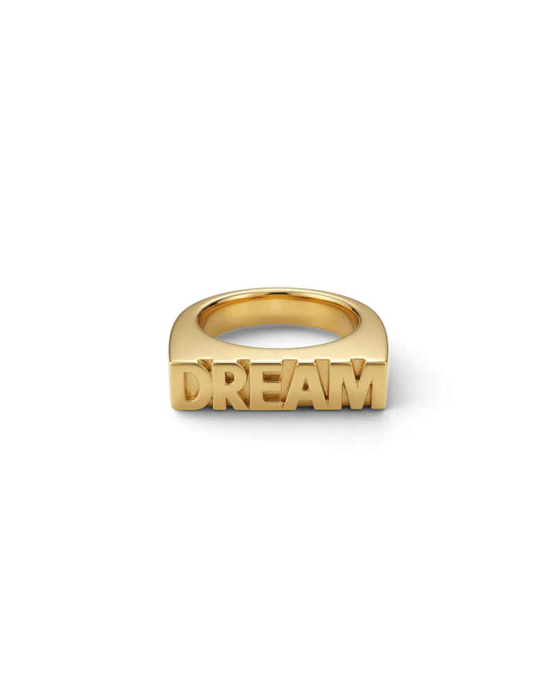 Dream Signet Ring Gold Ring
