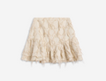 IBEN POSY FRAY SKIRT