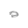 Curl Earcuff Medium Silver Ørepynt