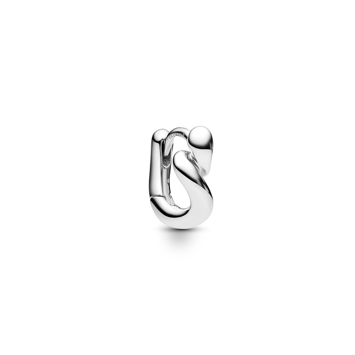 Whirl Huggie Silver PAIR Ørepynt
