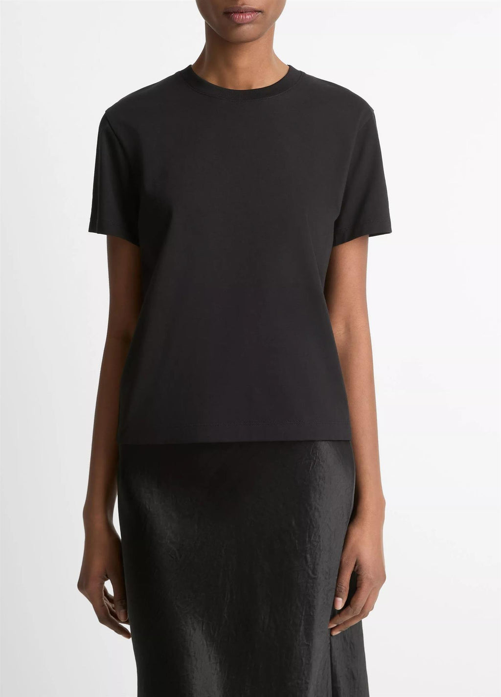 Pima Cotton Crew Neck T-Shirt