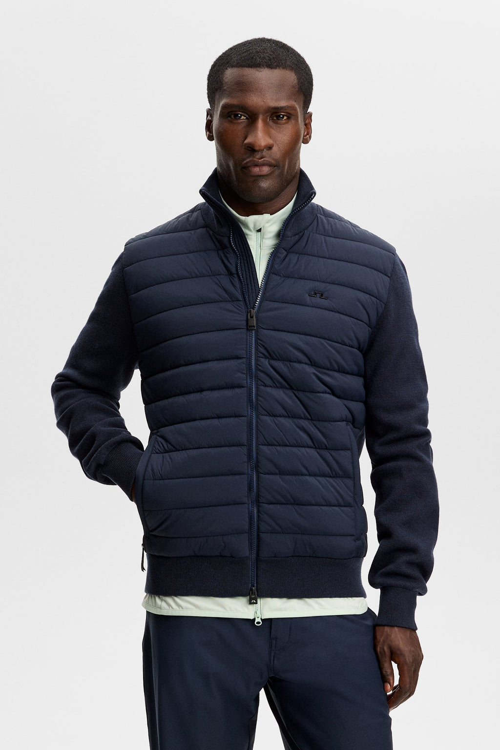 Boen Knit Hybrid Jacket Genser