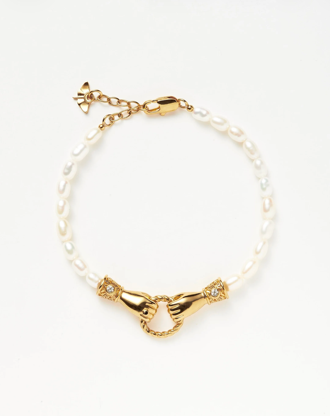 HARRIS REED IN GOOD HANDS PEARL BRACELET