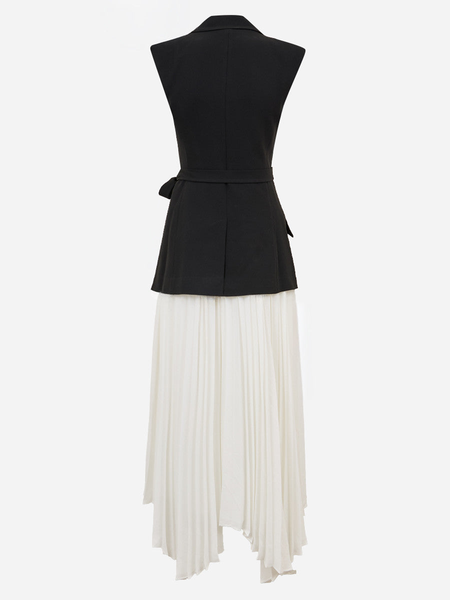 HELENA COMBO BLAZER DRESS