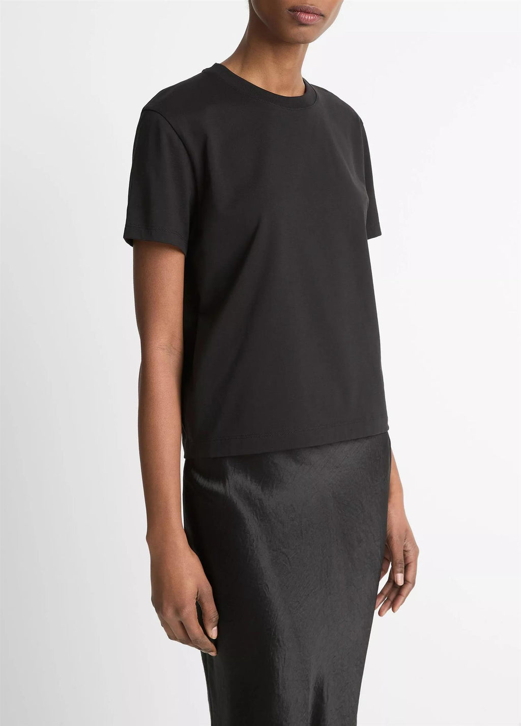 Pima Cotton Crew Neck T-Shirt