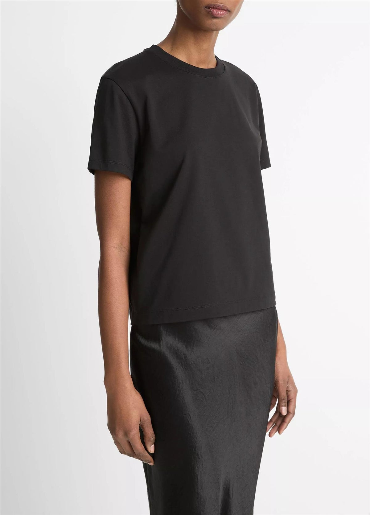 Pima Cotton Crew Neck T-Shirt