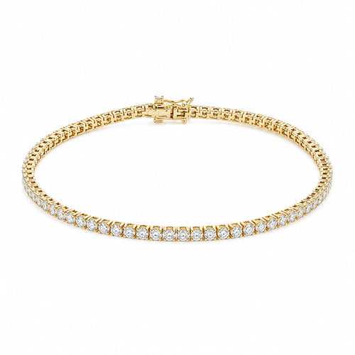 3 crt Lab Grown Tennis Bracelet