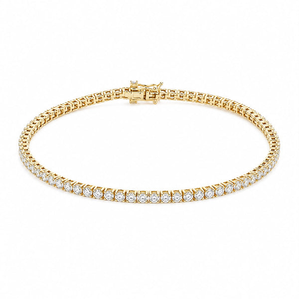 3 crt Lab Grown Tennis Bracelet