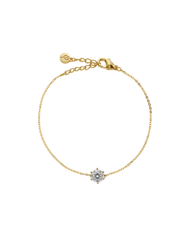 Crown Bracelet Gold Armbånd