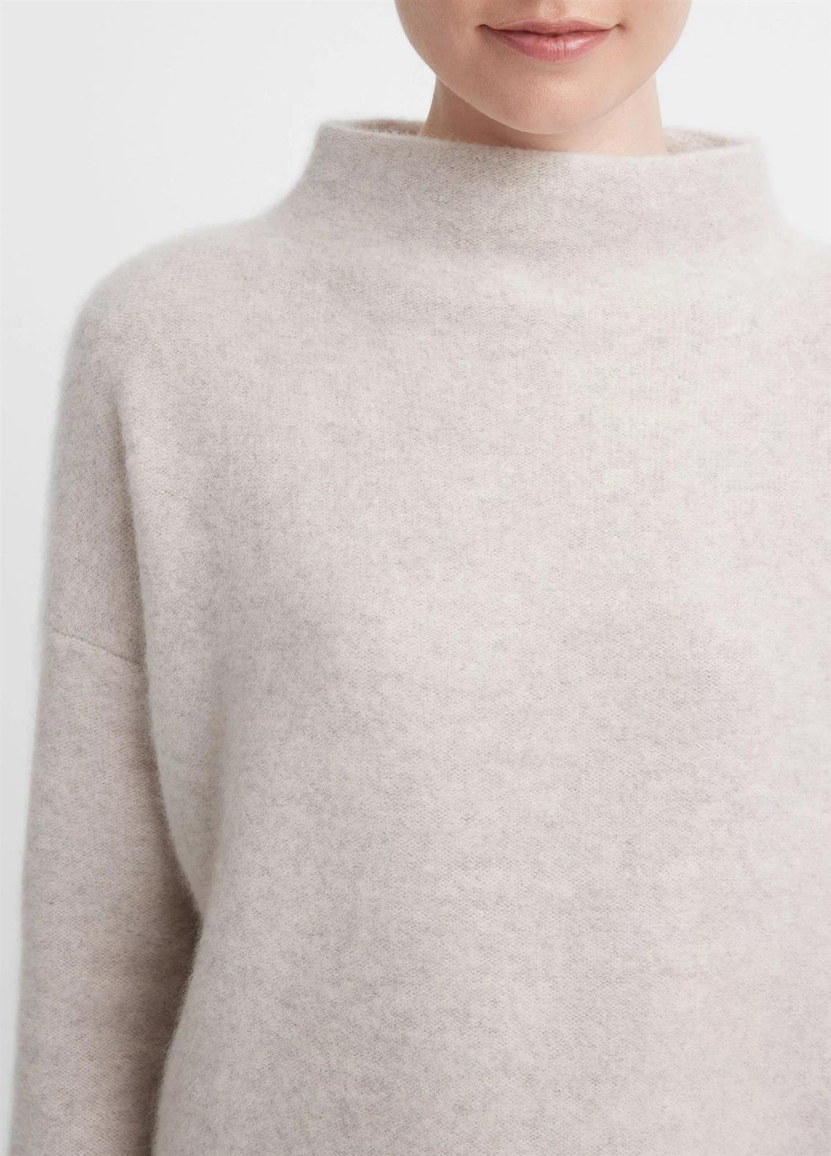BOILED FUNNEL NK PULLOVER