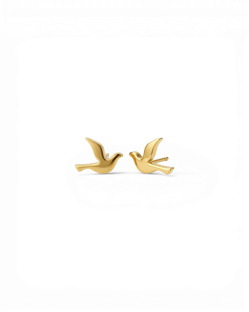 Dove Studs Gold Smykke