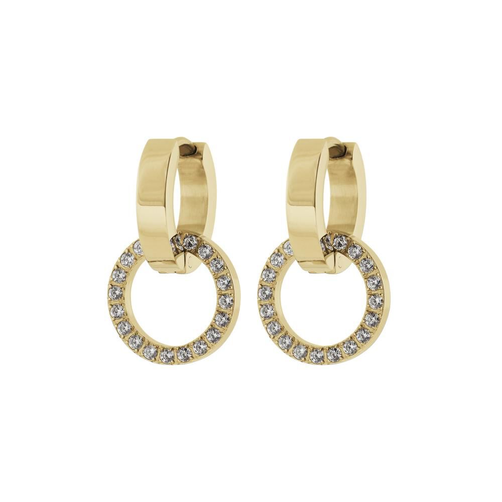 Eternal Orbit Earrings Gold Ørepynt