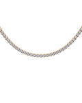 Tennis Necklace Gold Ørepynt