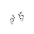 Whirl Huggie Silver PAIR Ørepynt