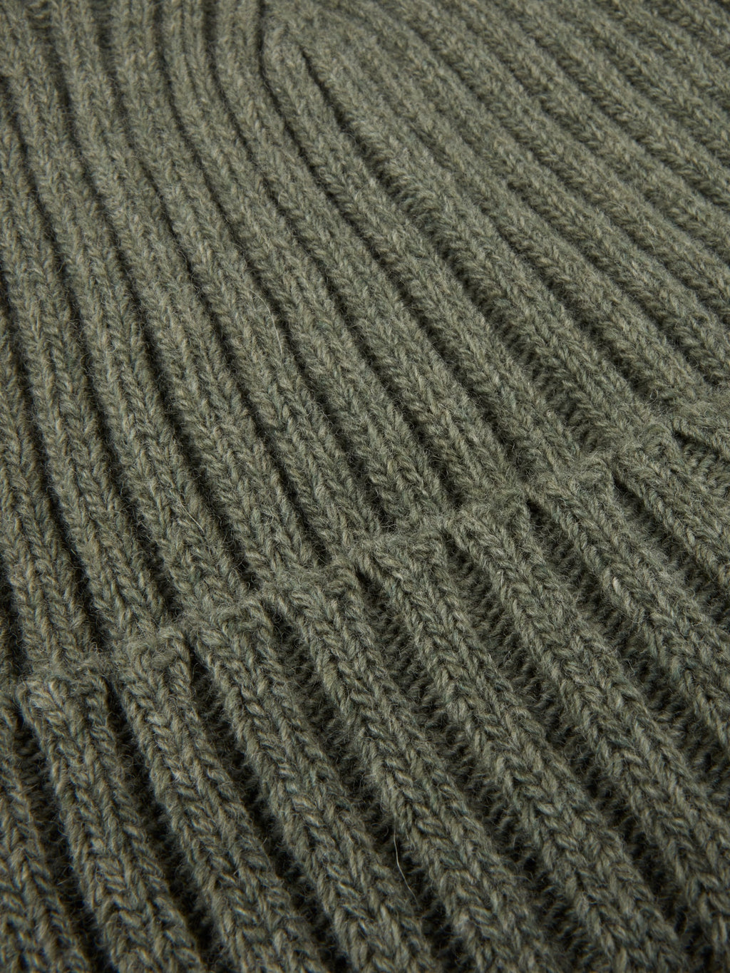 Hat Ribbed Carded Merino Wool Tilbehør
