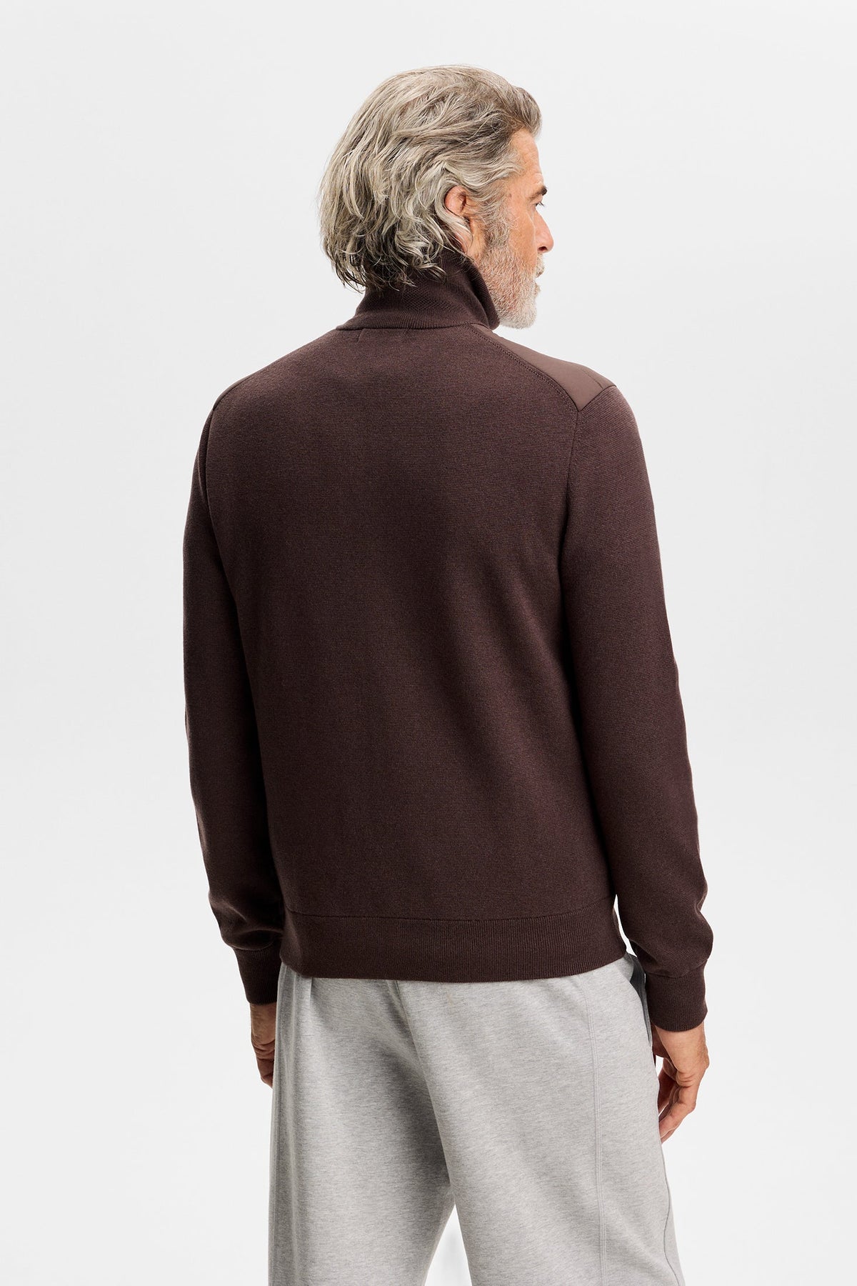 Boen Knit Hybrid Jacket Genser
