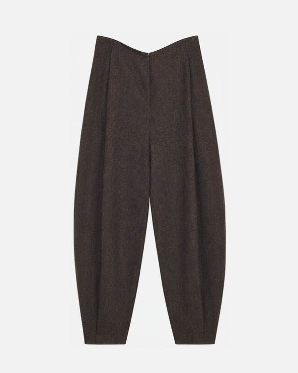 Smooth Barrel Structured Pants