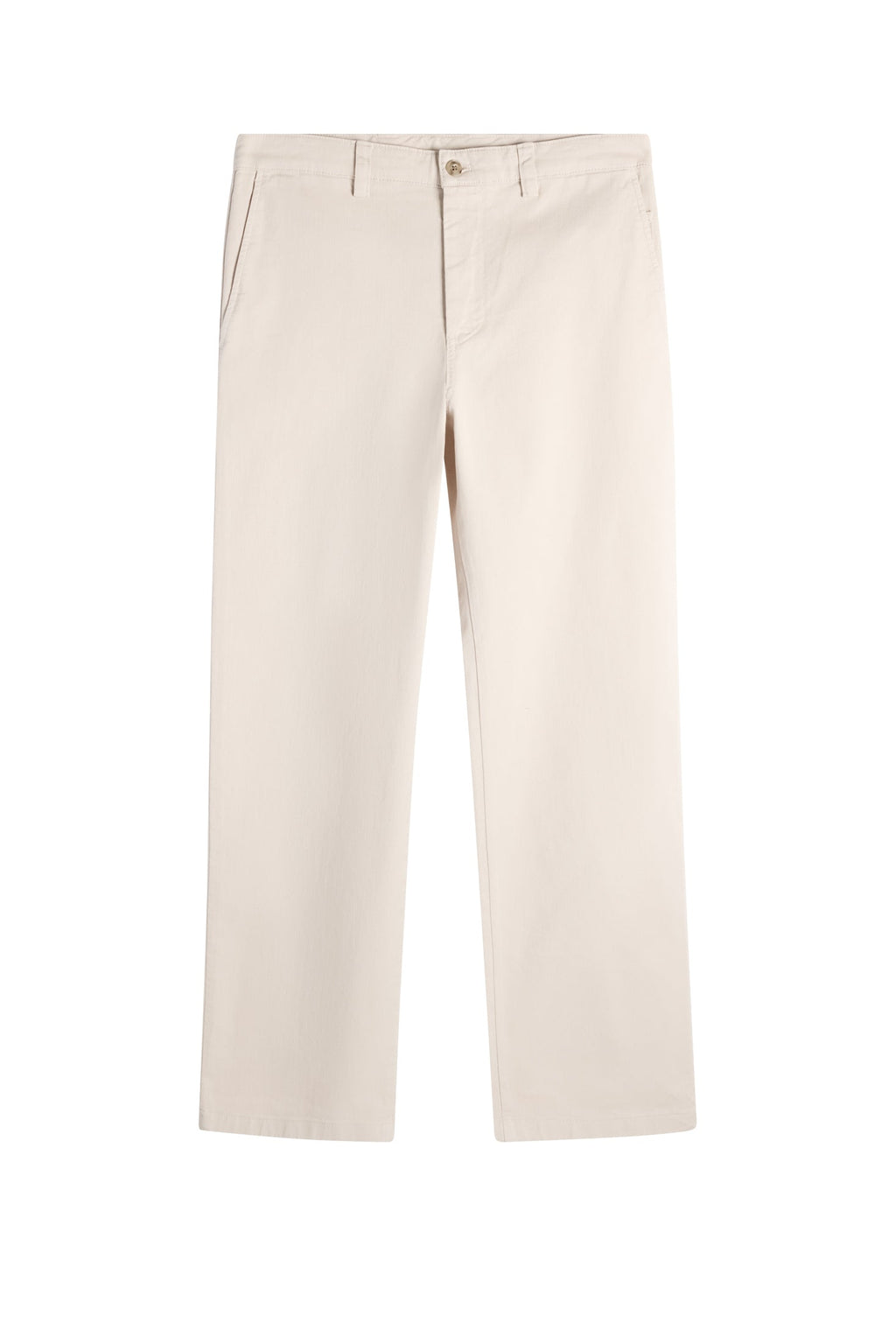 Devyn Straight Cotton Pants Bukser