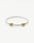 LUCY WILLIAMS KNOT HINGED BANGLE