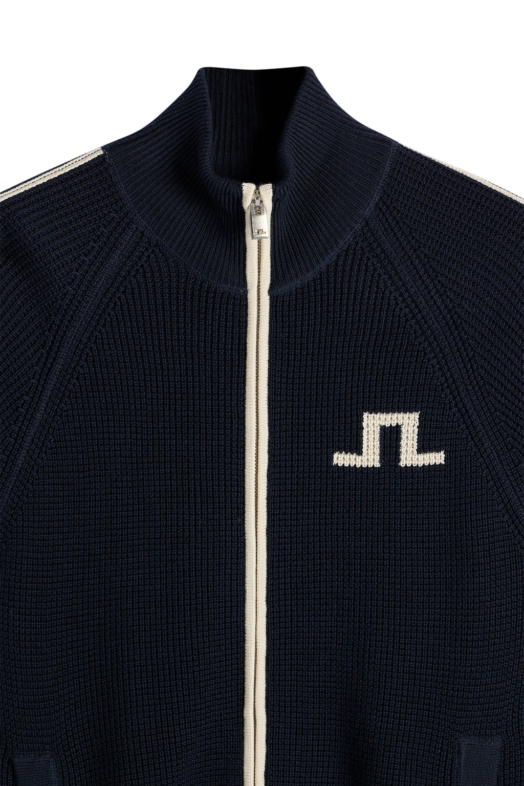 Craig Zip Knit Cardigan Genser