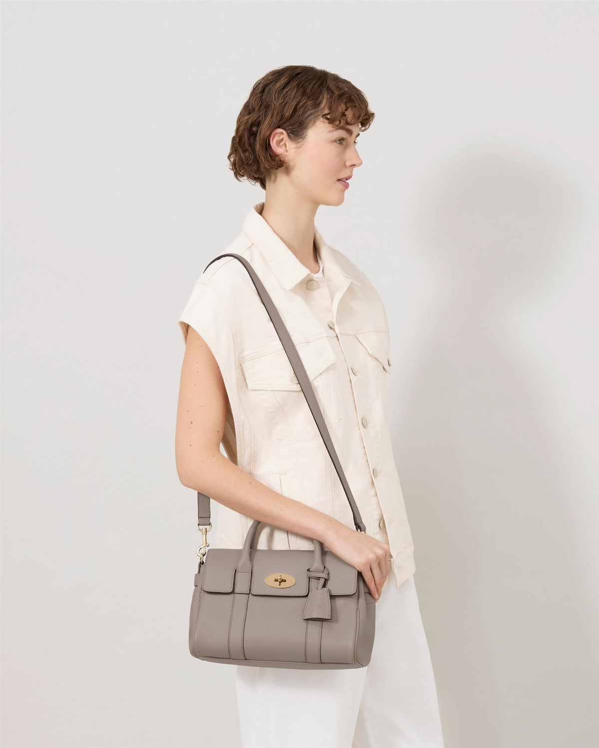 Small Bayswater Satchel Heavy Grain