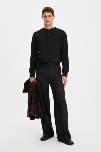 Cotton Rib Henley