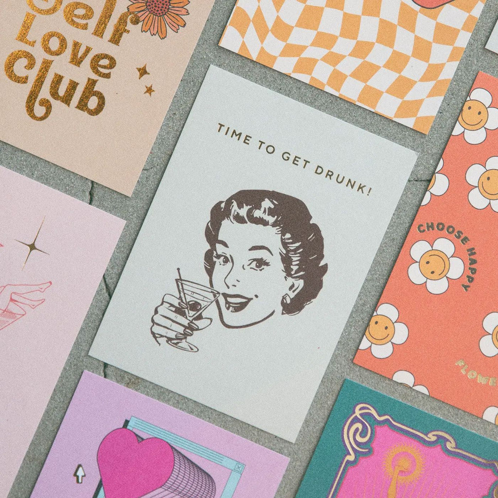 Time To Get Drunk Postcards