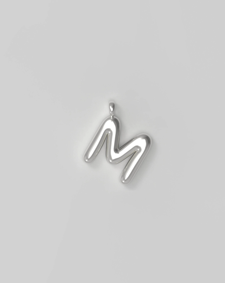Letter Charm Small - M