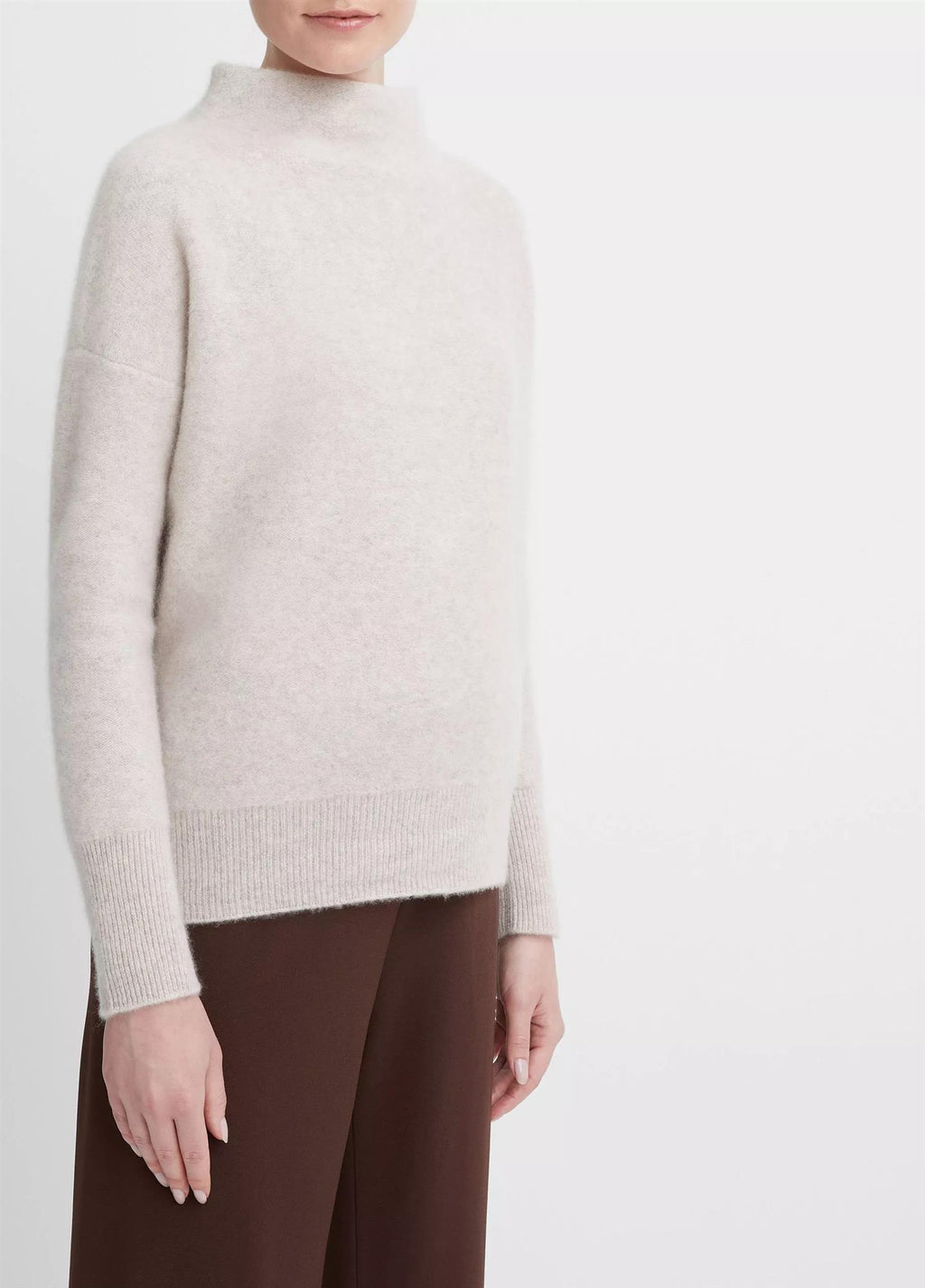 BOILED FUNNEL NK PULLOVER