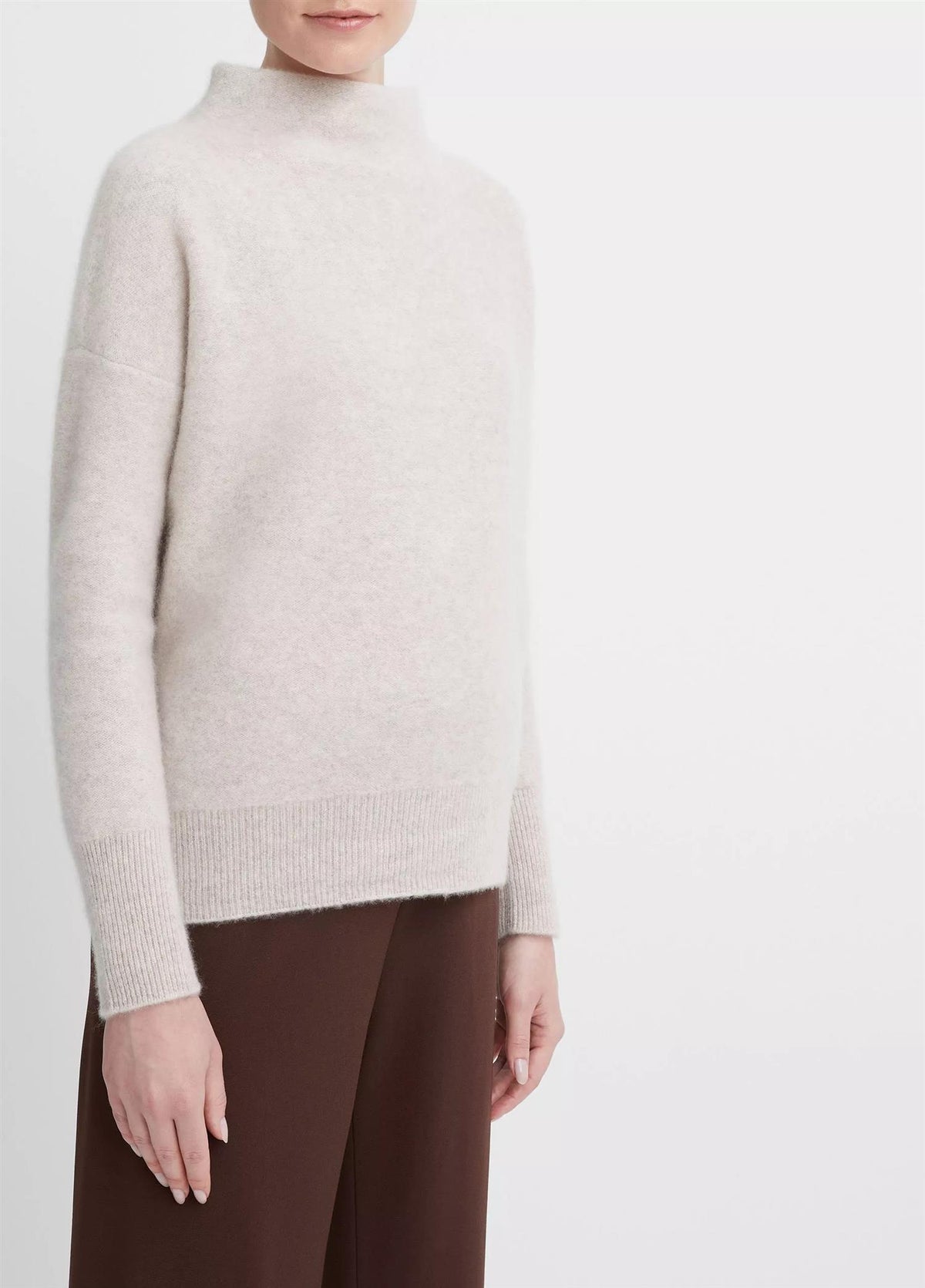 BOILED FUNNEL NK PULLOVER