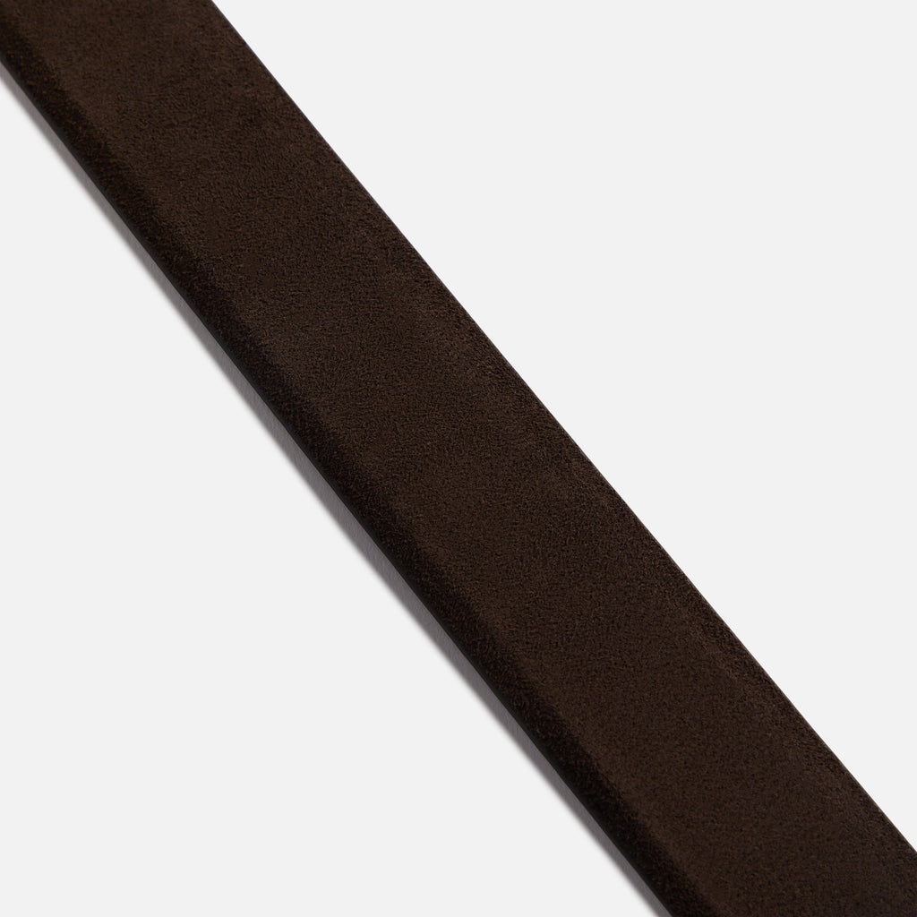 Suede leather semi formal belt Konfeksjonstilbehør