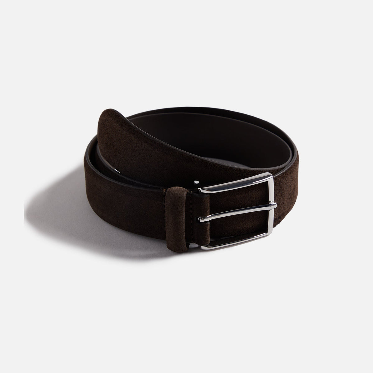 Suede leather semi formal belt Konfeksjonstilbehør