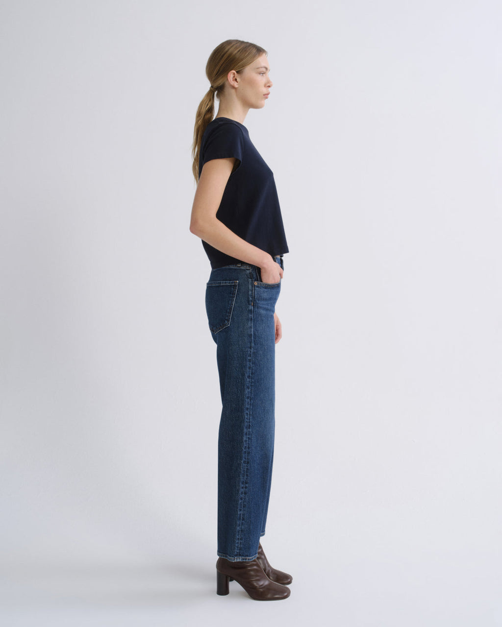 REN HIGH RISE WIDE LEG JEANS Jeans