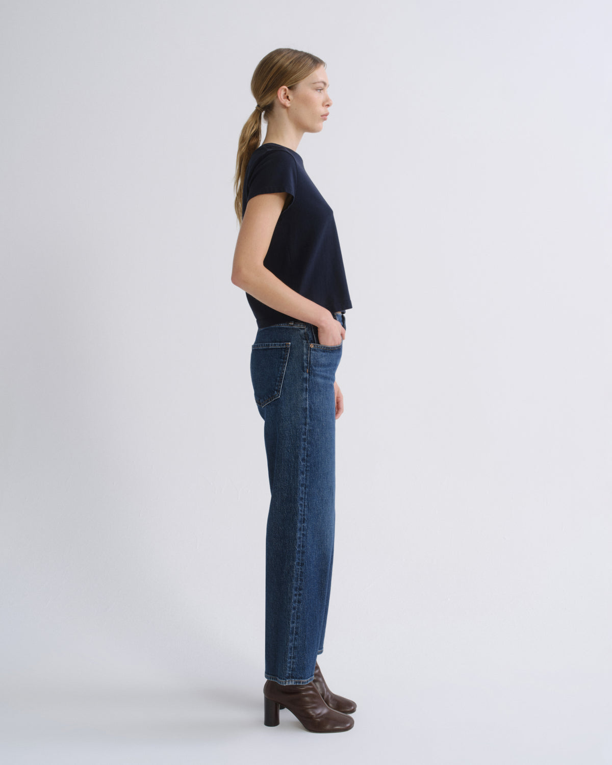 REN HIGH RISE WIDE LEG JEANS Jeans