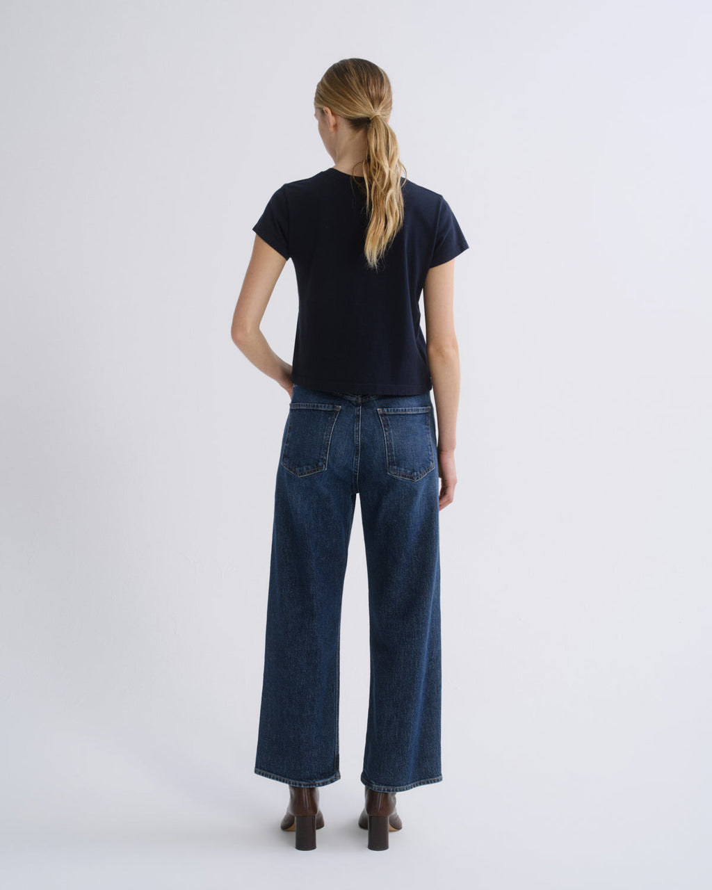 REN HIGH RISE WIDE LEG JEANS Jeans