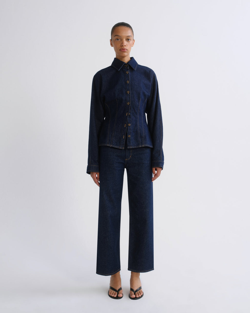 REN HIGH RISE WIDE LEG Bukse