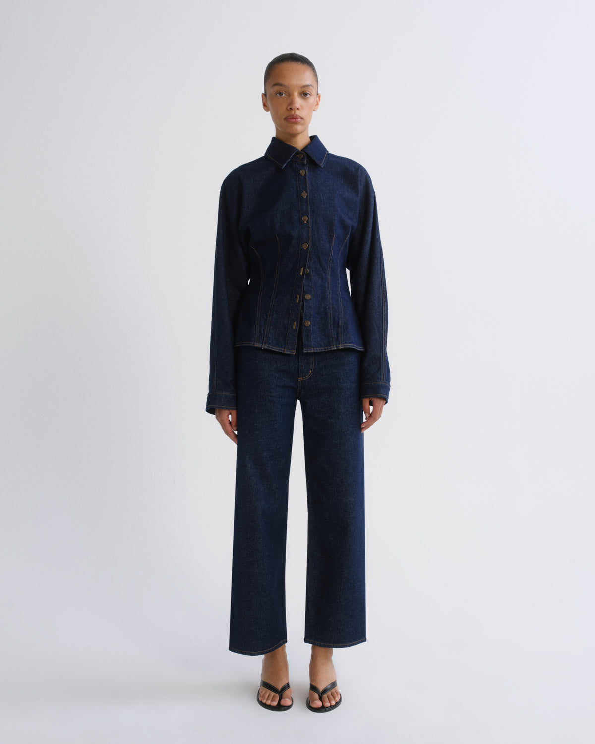REN HIGH RISE WIDE LEG Bukse